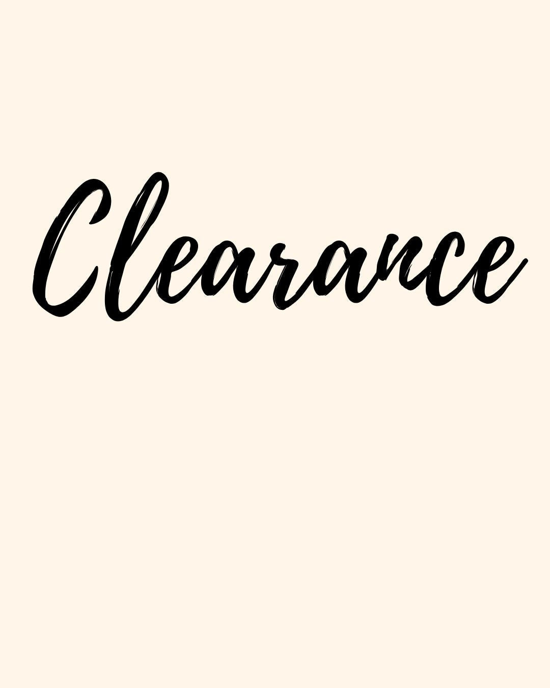 Clearance