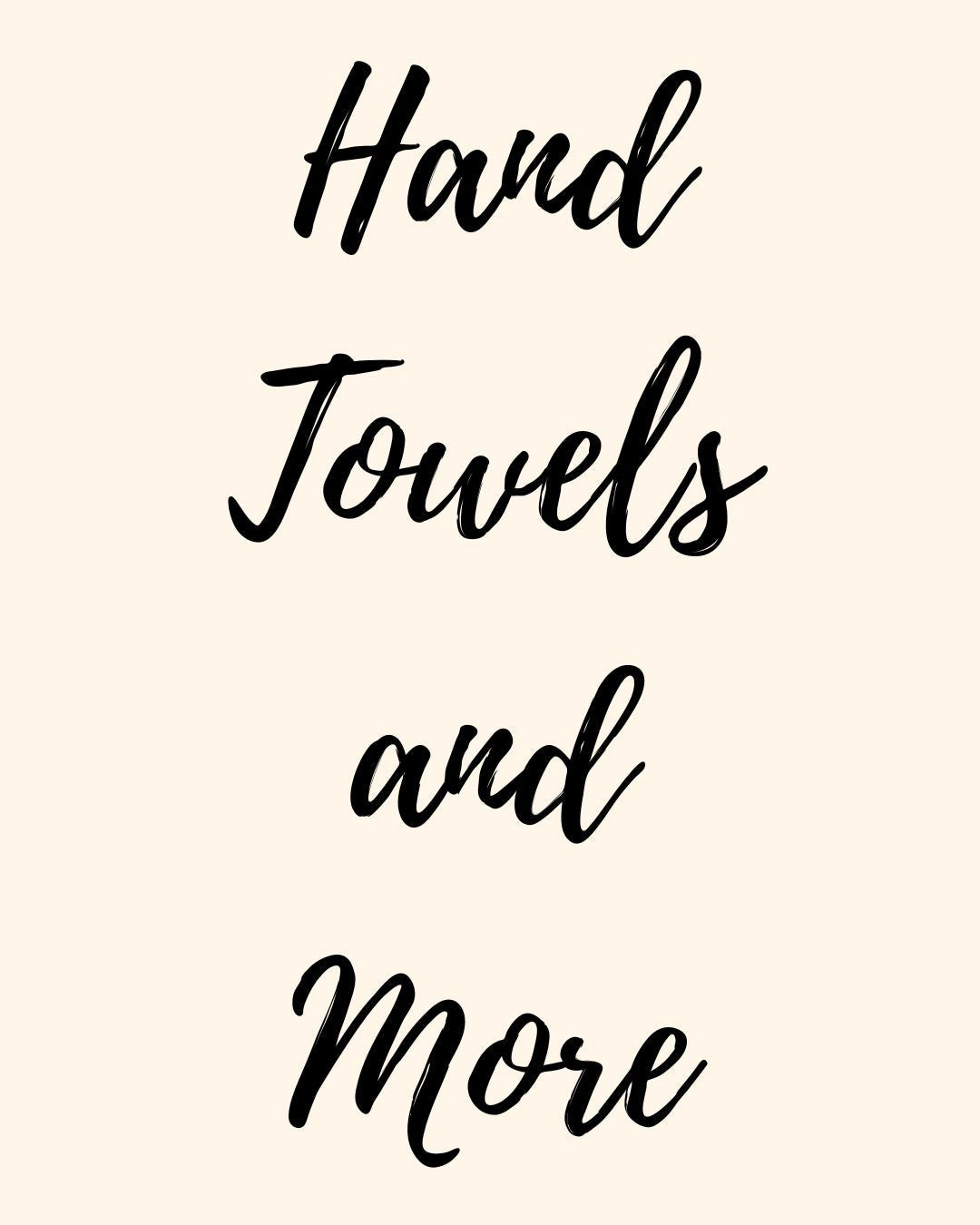 Hand Towels