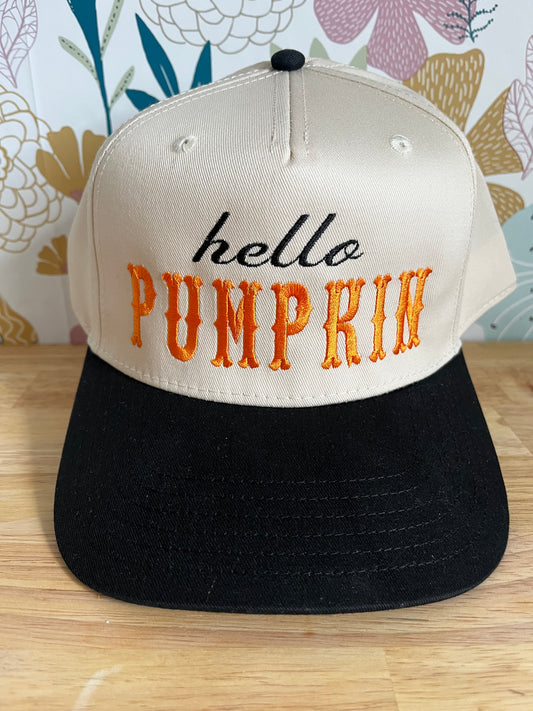 Hello Pumpkin Hat